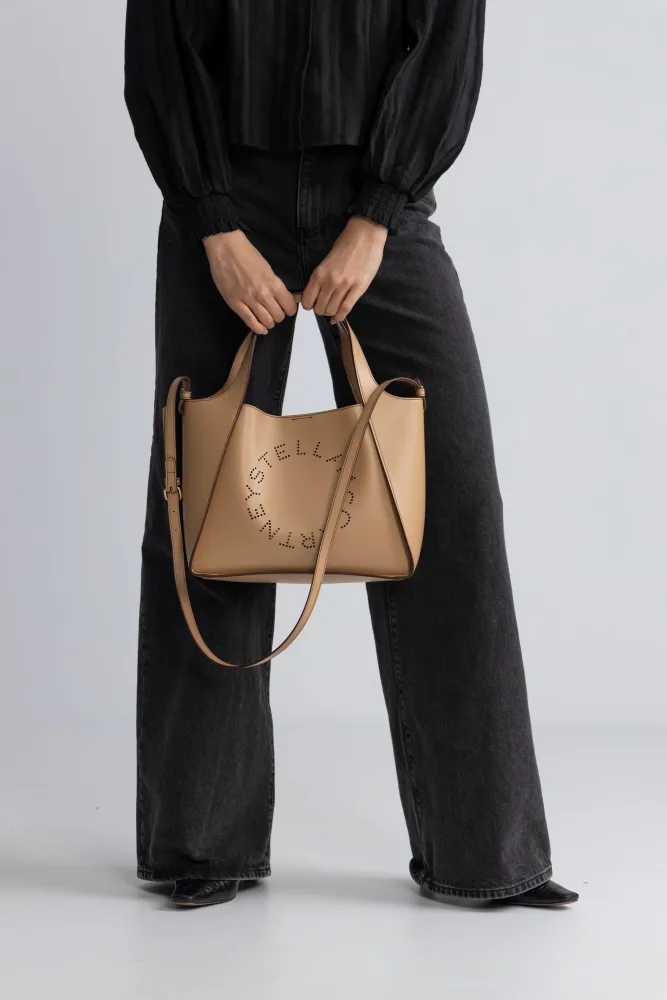 Logo Crossbody Tote Bag - Fawn - Bilde 2