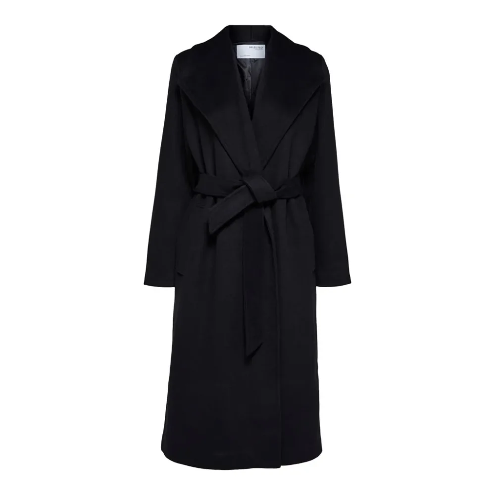 Rosa Wool Coat - Black