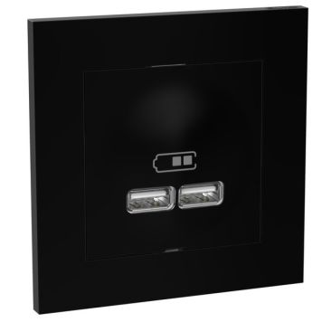 LADEUTTAK ELKO USB 2.1A PLUS SVART LADEUTTAK ELKO USB 2.1A PLUS SVART