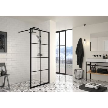 DUSJVEGG CAMARGUE STOCKHOLM MED SORTE SPROSSER 80 CM DUSJVEGG CAMARGUE STOCKHOLM MED SORTE SPROSSER 80 CM
