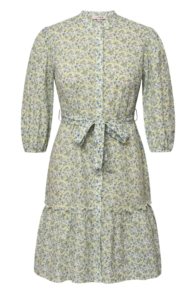 Kate Dress - Blue/Green