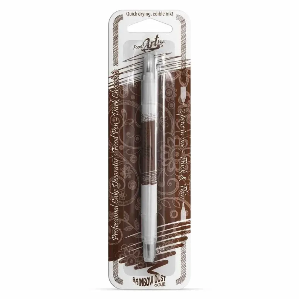 Food Art Pen spiselig tusj - Mørk sjokolade - Bilde 2