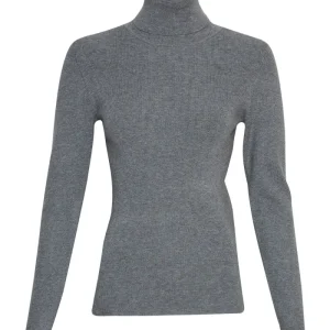 Maile Rachelle R Pullover – Medium Grey Melange