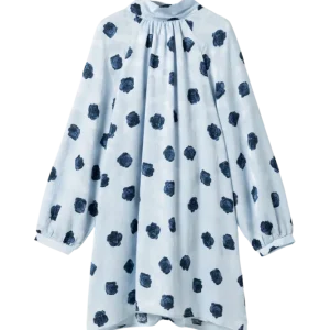 N-Lorenia Dress – Delice Blue Print