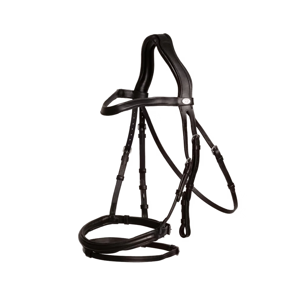 Dyon Flash Noseband Bridle Soft Leather Collection