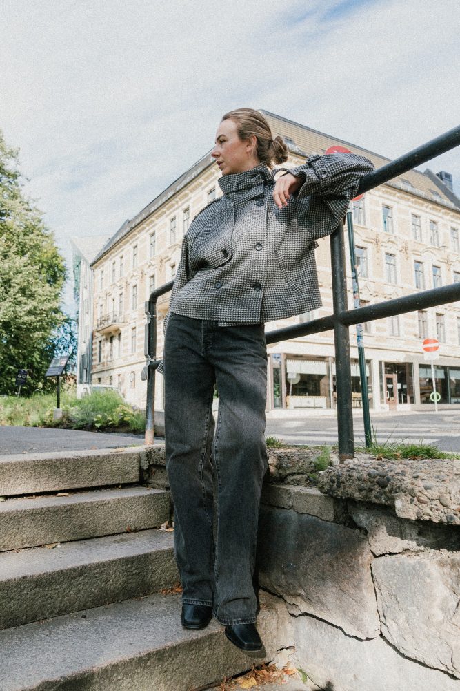 AvicGZ Jacket - Black/White Hound - Bilde 2
