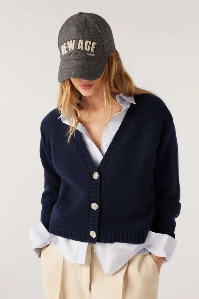 Clapam Cardigan - Marine - Bilde 2