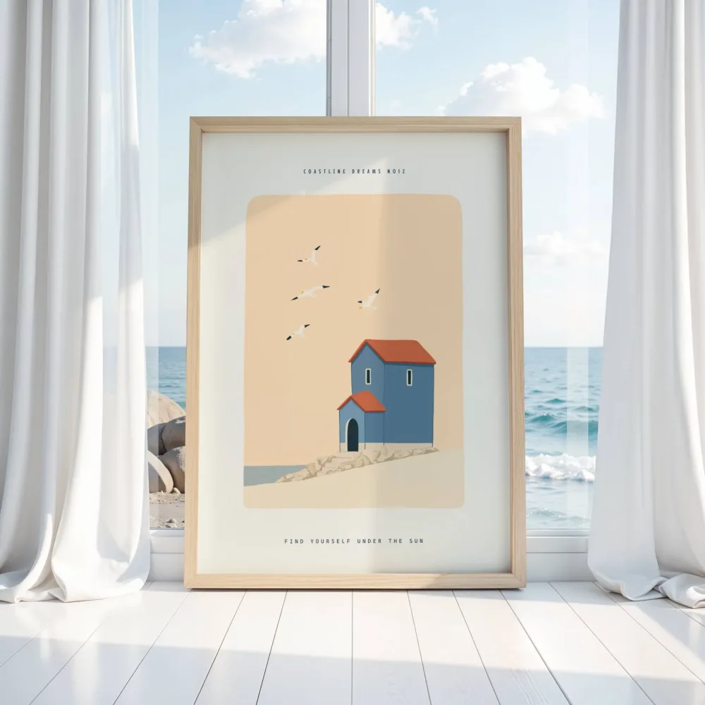 COASTLINE DREAMS No12 - PLAKAT - Bilde 2