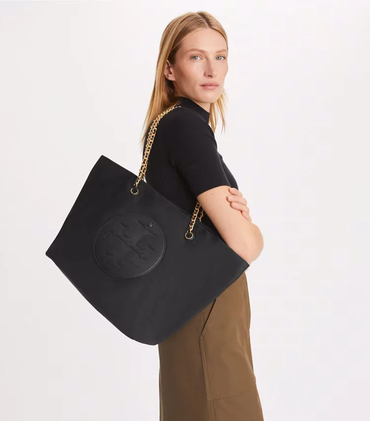 Ella Chain Tote - Black - Bilde 2