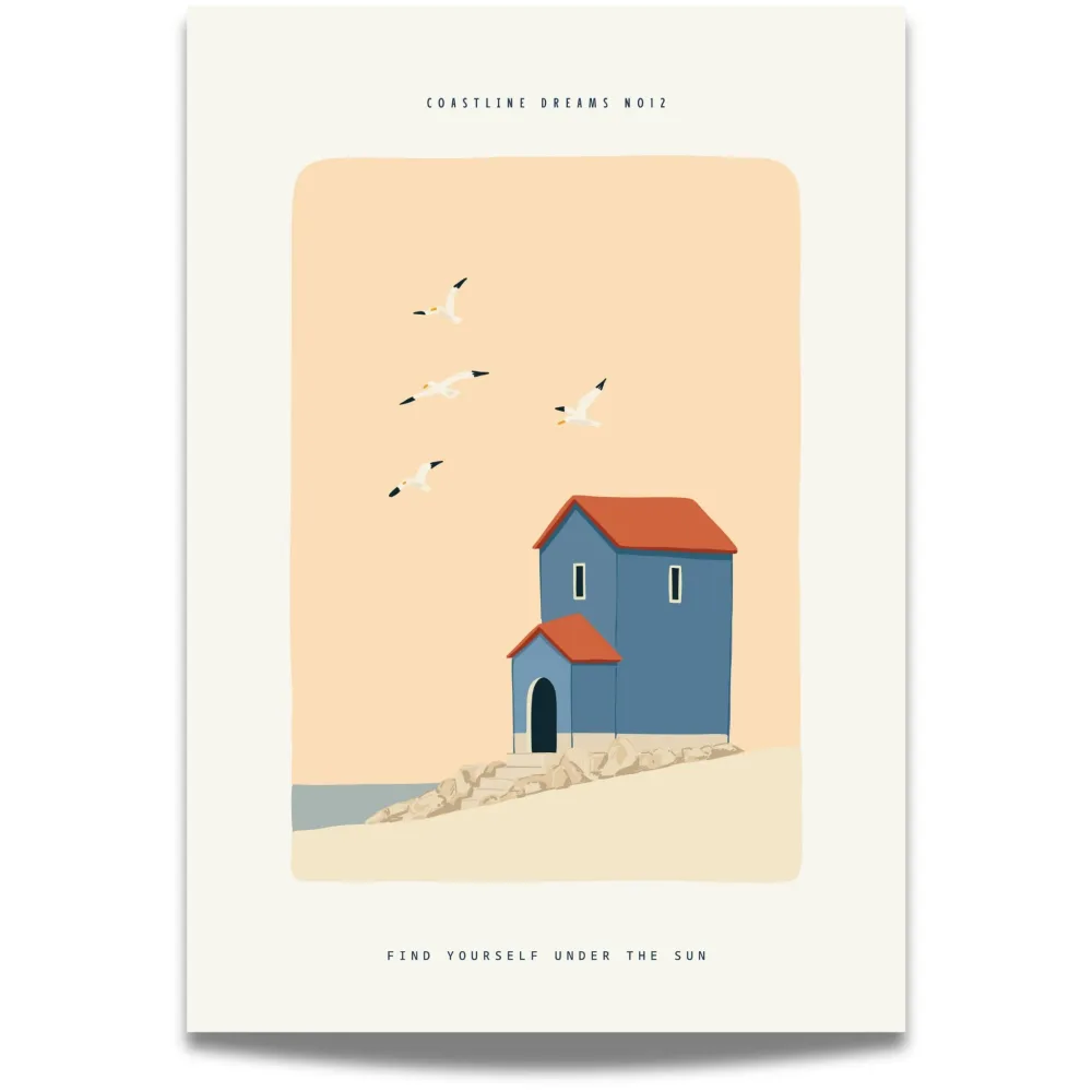 COASTLINE DREAMS No12 – PLAKAT COASTLINE DREAMS No12 – PLAKAT