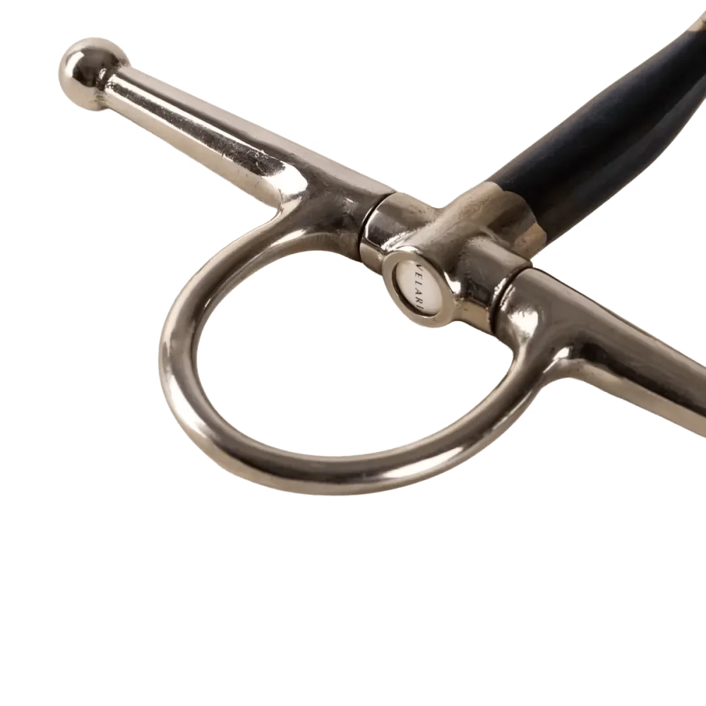 Velari Full Cheek Bit Single Jointed Sweet Iron - Bilde 3