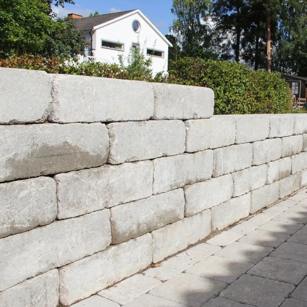 Hagemur Høvåg Grå - Bilde 3