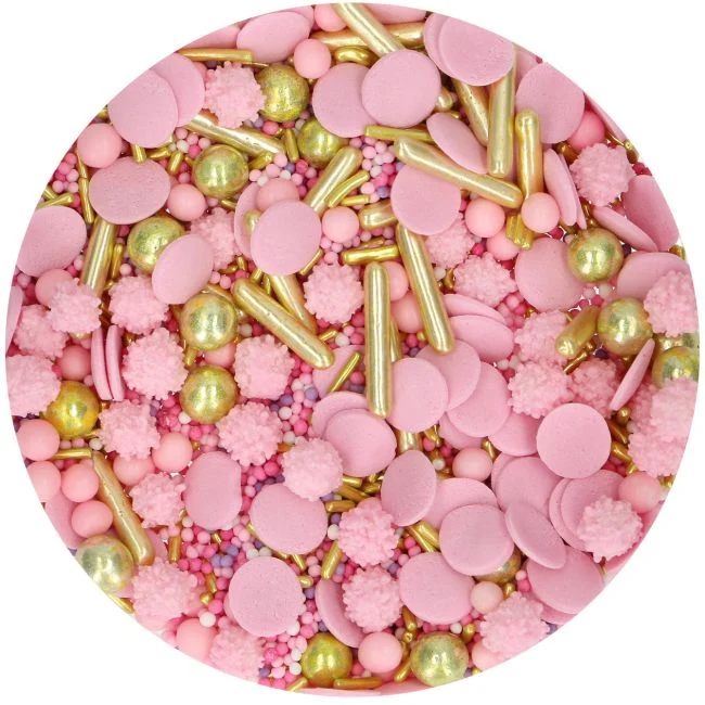 FunCakes Kakestrøssel Medley -Glamour Pink- 600g