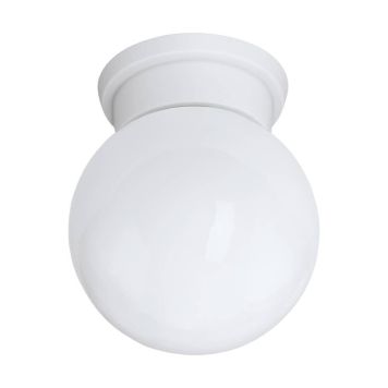 TAKLAMPE EGLO DURELO Ø16CM 1X28W E27 HVIT