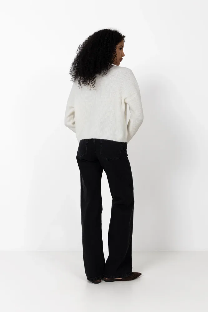 AlphaGZ Short Cardigan - Ivory - Bilde 3