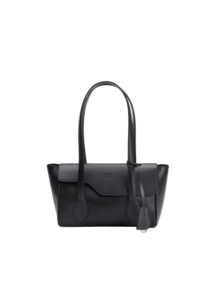 Eira Black Grained Calf/Vacchetta - Black