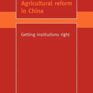 Agricultural Reform in China Agricultural Reform in China