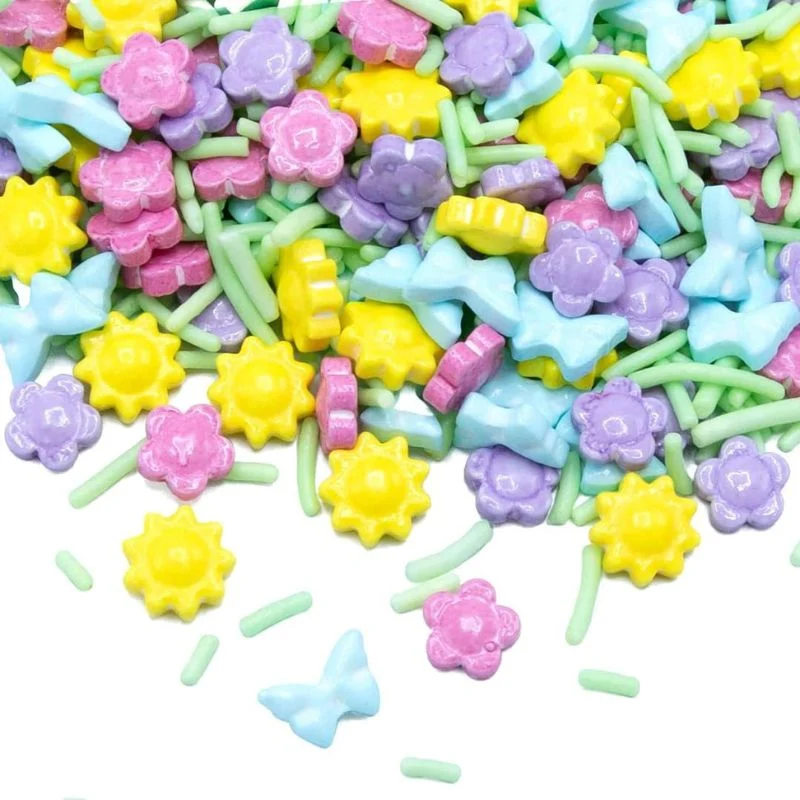 Happy Sprinkles Kakestrø -Flower Power- 90g