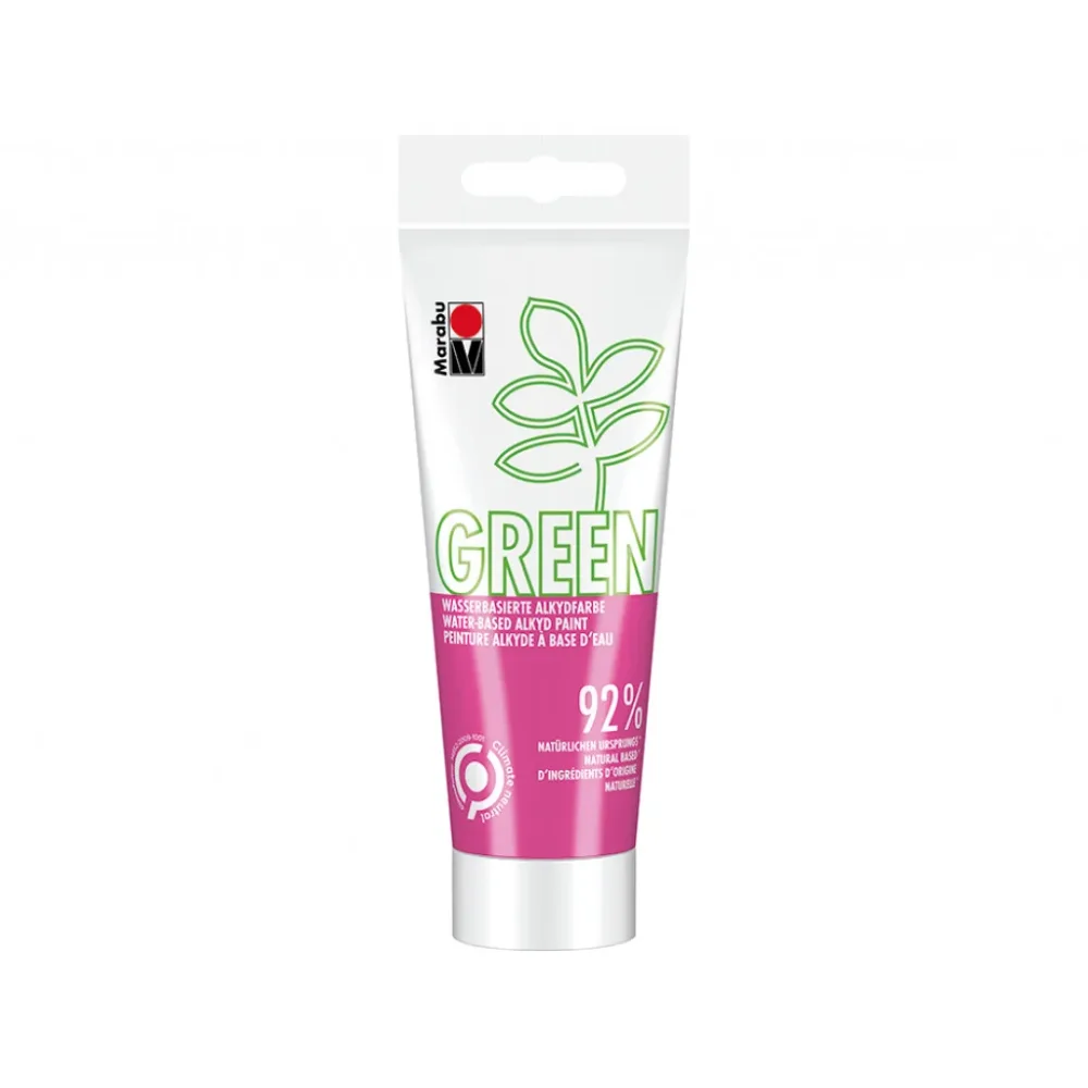 Vegansk Maling, Marabu Green Alkydmaling 100ml - 005 Raspberry