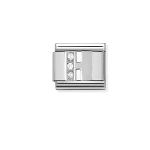 Nomination – Link ALPHABETH 925 sterling silver H