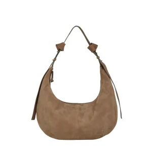 Suede Lona Bag – Moral Gray