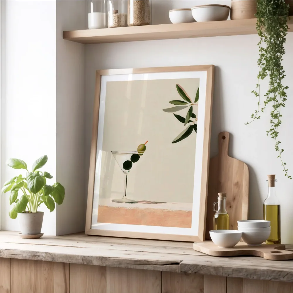 Editorial Living – Olive Moment | Plakat - Bilde 3