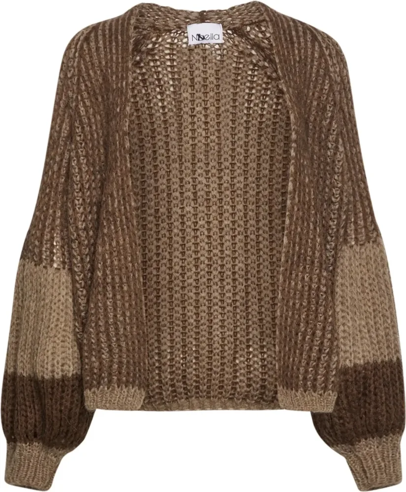 Liana Knit Cardigan - Brown/Camel - Bilde 3