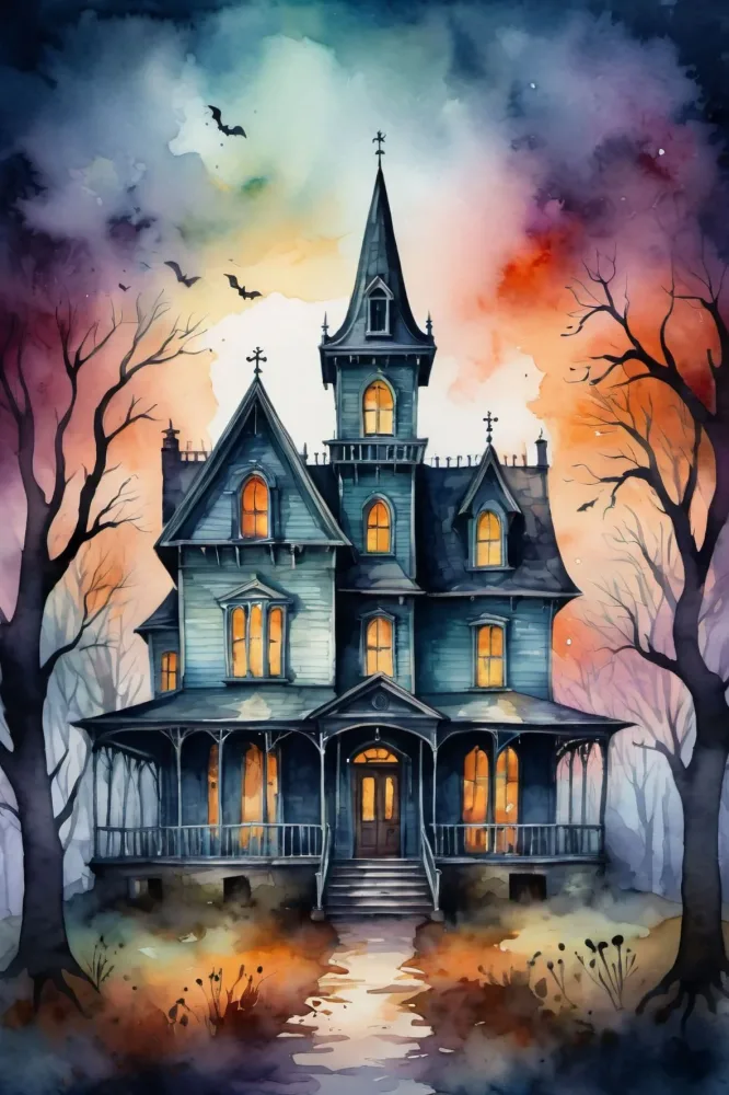 CREEPY & COOL HALLOWEEN KORT No4 – PAKKE MED 10 MOTIV - Bilde 3
