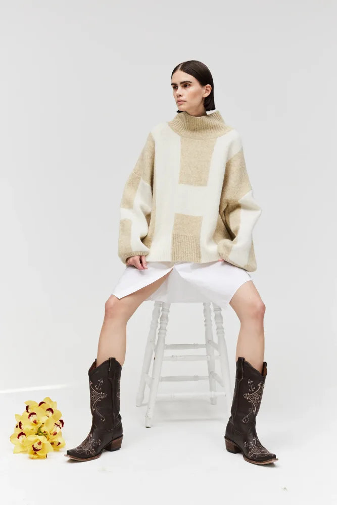 Isa Sweater - Hay - Bilde 3