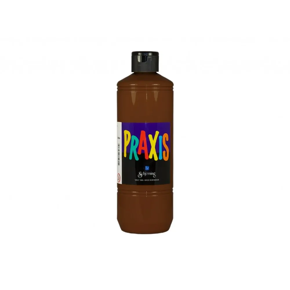 Schjerning Praxis Skolefarge 500ml – 2332 Brun Schjerning Praxis Skolefarge 500ml – 2332 Brun