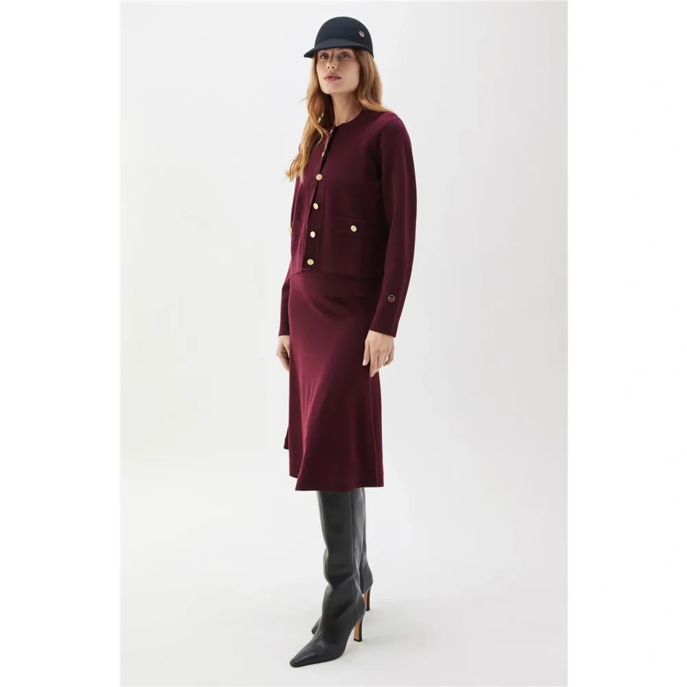 Aria Cardigan - Bordeaux - Bilde 2