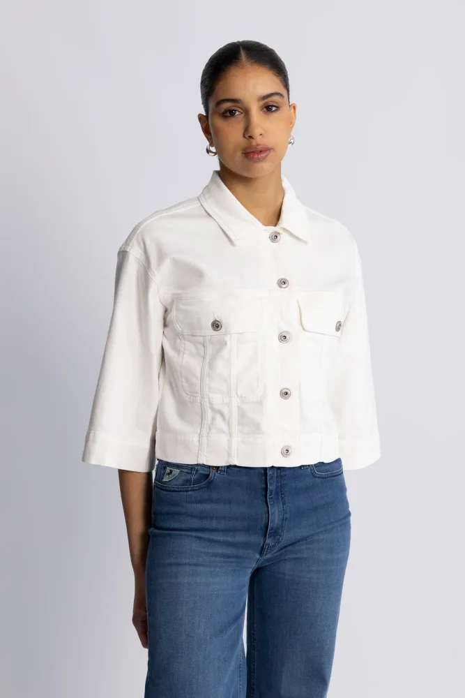 Penn Bianco Jacket - White - Bilde 3