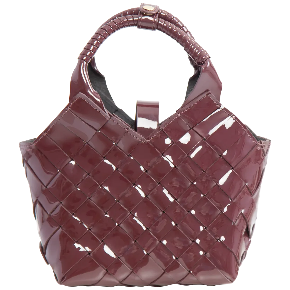 Misu Mini - Dark Maroon Patent