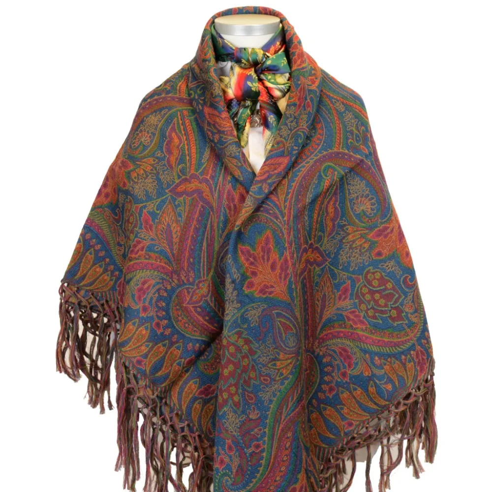 Wienersjal Frynset 140 x 140cm – 023