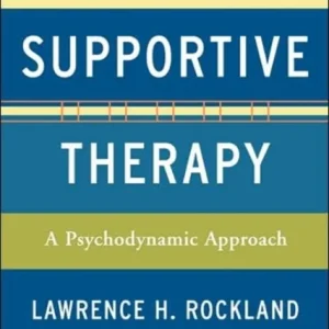 Supportive Therapy Supportive Therapy