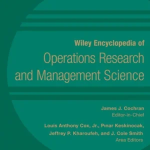 Wiley Encyclopedia of Operations Research and Management Science, 8 V Set