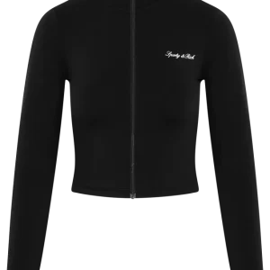 Signature Logo Sports Jacket – Black