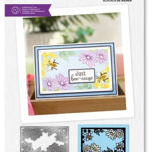 Gemini – Paper Piecing Happy Bees Create-a-Card Dies Gemini – Paper Piecing Happy Bees Create-a-Card Dies