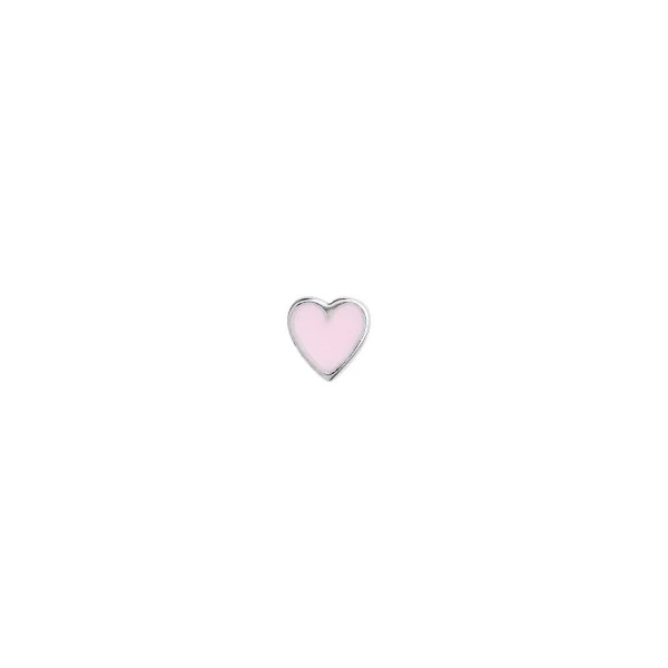 STINE A – Petit Love Heart – Light Pink Silver Single STINE A – Petit Love Heart – Light Pink Silver Single