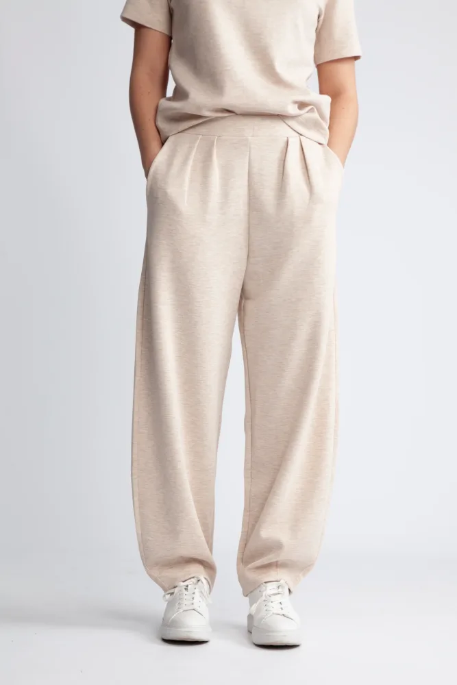 Laicentiw Vincent Mel Pant - Vanilla Melange - Bilde 3