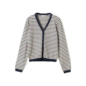 N-Marg Knit Cardigan – Dannia Blue Stripe