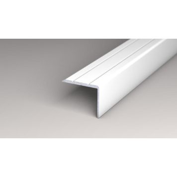 AVSLUTNINGSLIST LOGOCLIC ALUMINIUM 2000X25X20MM HVIT AVSLUTNINGSLIST LOGOCLIC ALUMINIUM 2000X25X20MM HVIT