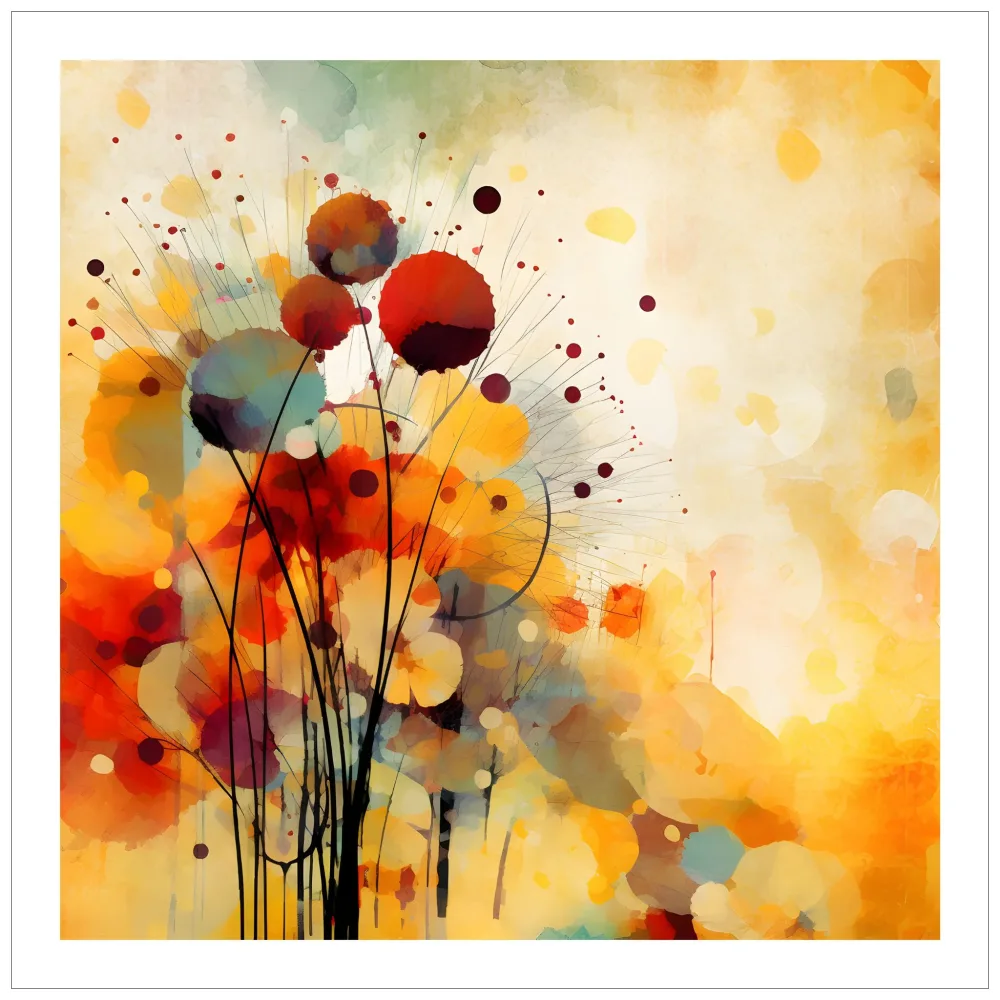 AUTUMN SPLASH – PLAKAT OG LERRET