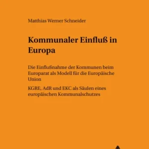 Kommunaler Einflu¿in Europa