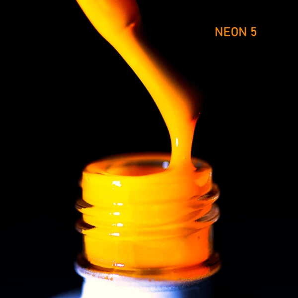 Diamond rubberbase „Neon“ 5, 15 ml - Bilde 2
