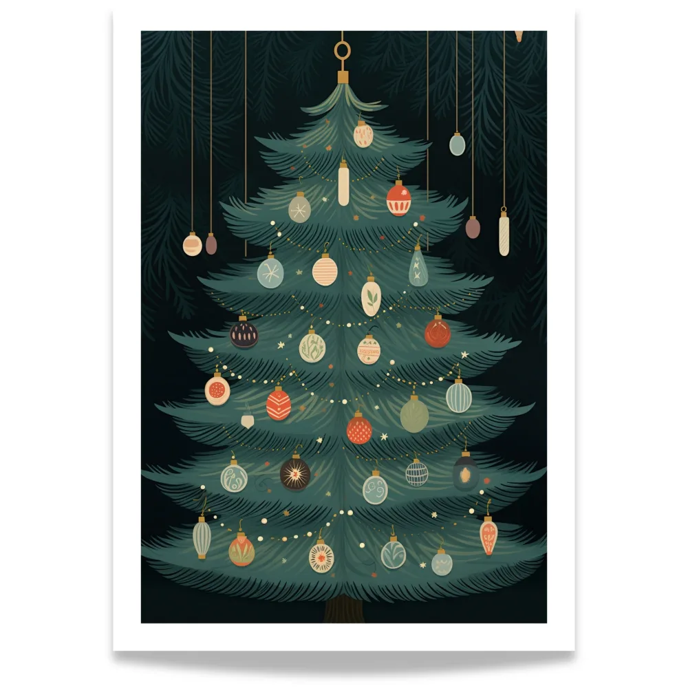 EVERGREEN TREE – JULEPLAKAT EVERGREEN TREE – JULEPLAKAT