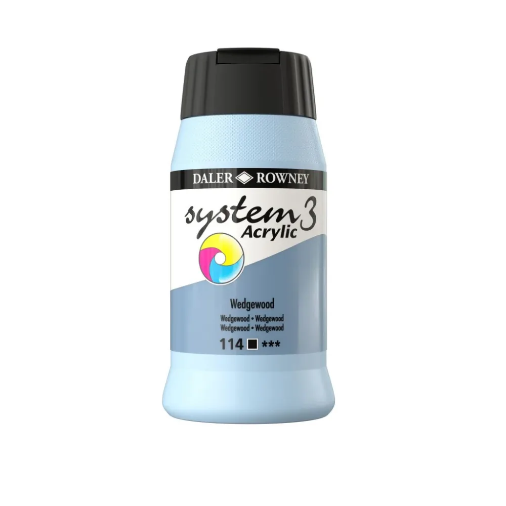 Daler Rowney – System3 500ml – 114 Wedgwood Daler Rowney – System3 500ml – 114 Wedgwood