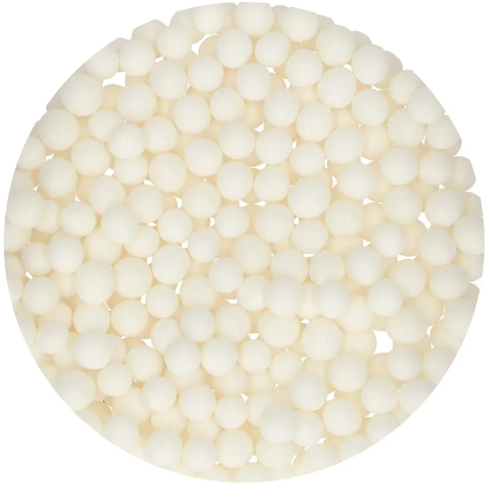 Kakestrø Sukkerperler Hvit - Large, 70g