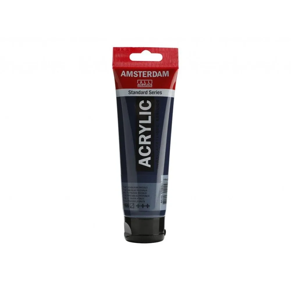 Amsterdam Standard 120ml – 566 Prussian Blue Phthalo