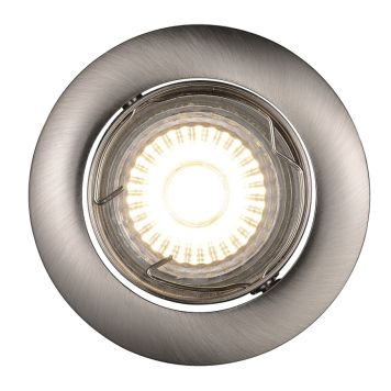 INNBYGGINGSSPOT NORDLUX BØRSTET STÅL 3X3W LED INNBYGGINGSSPOT NORDLUX BØRSTET STÅL 3X3W LED